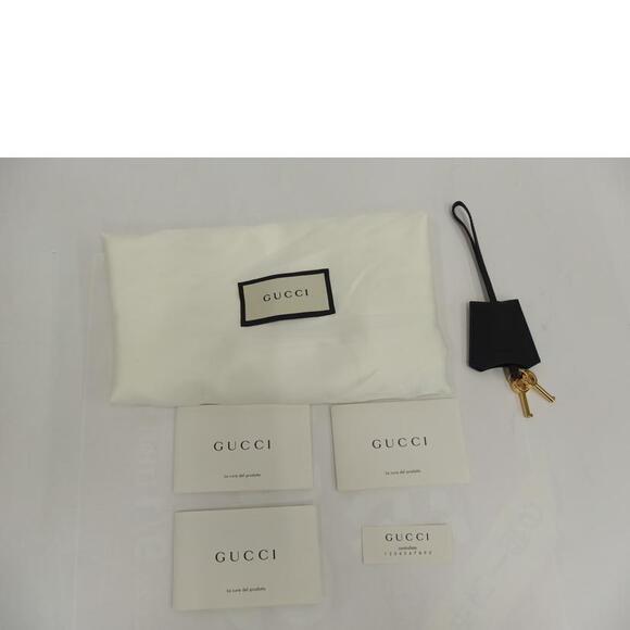 GUCCI GG Supreme Padlock Chain Shoulder Bag - Picture 6 of 6